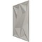 Ekena Millwork 19 5/8in. W x 19 5/8in. H Marquise EnduraWall Decorative 3D Wall Panel Covers 2.67 Sq. Ft. WP20X20MQGBW - alternate 5